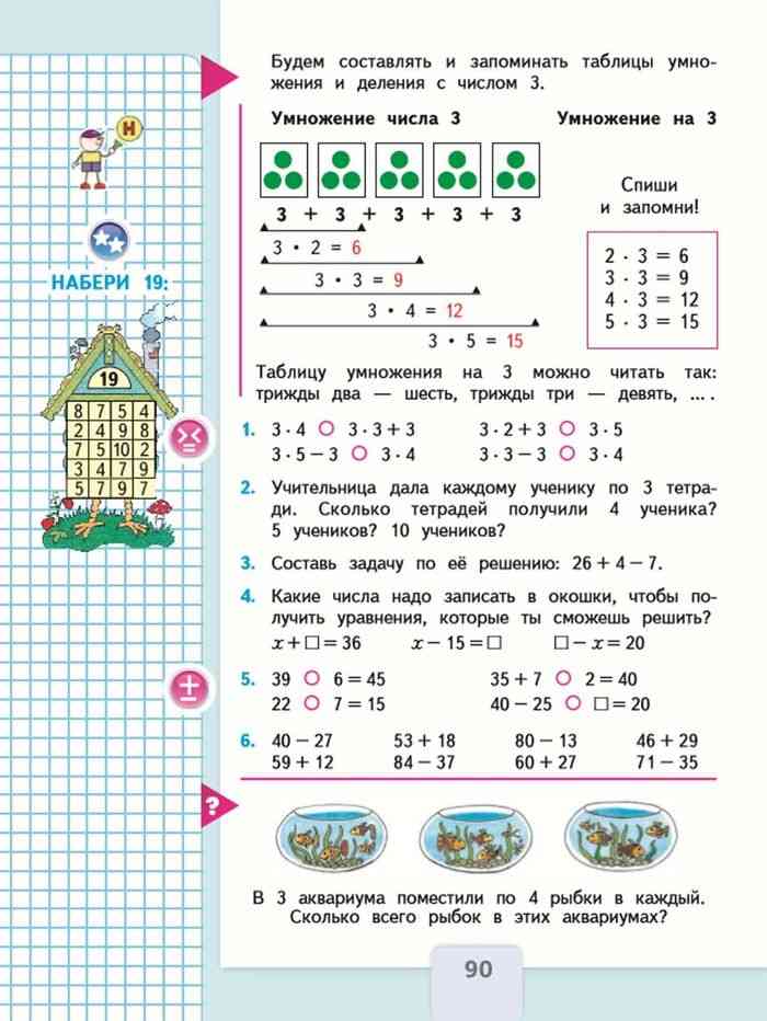 Стр. 54 - гдз математика 2 класс учебник моро часть 1