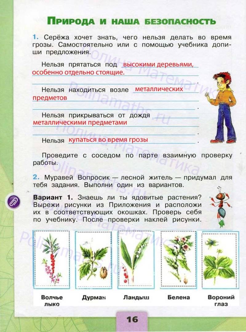 Решения по окружающий мире 3 класс плешаков - рабочая тетрадь часть 2. страница 23-25. для чего нужна экономика: