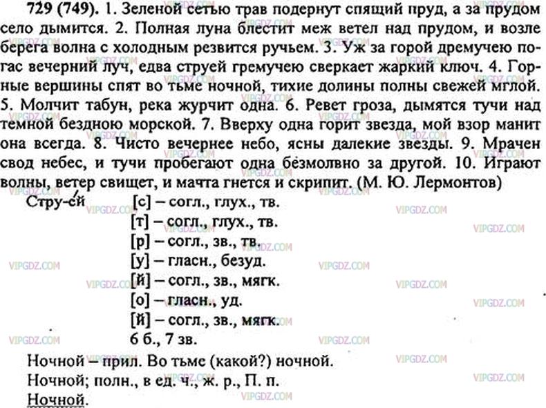 Гдз по русскому языку 5 баранов  учебник