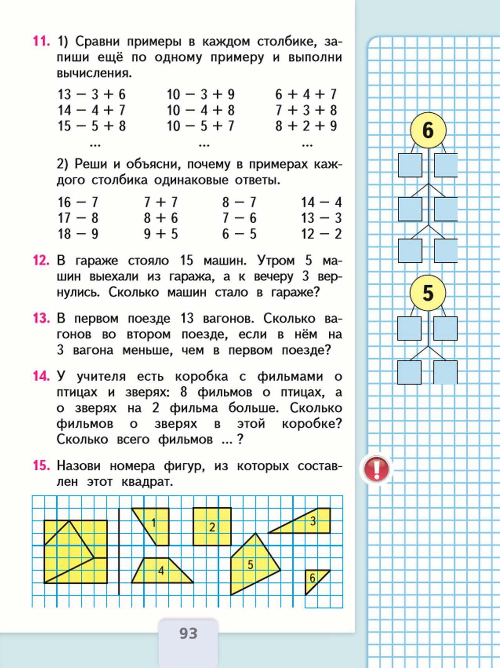 Контрольная работа по математике 3 класс | 4 четверть | числа от 1 до 100. нумерация. сложение и вычитание