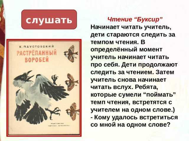 «растрепанный воробей» краткое содержание сказки паустовского – читать пересказ онлайн