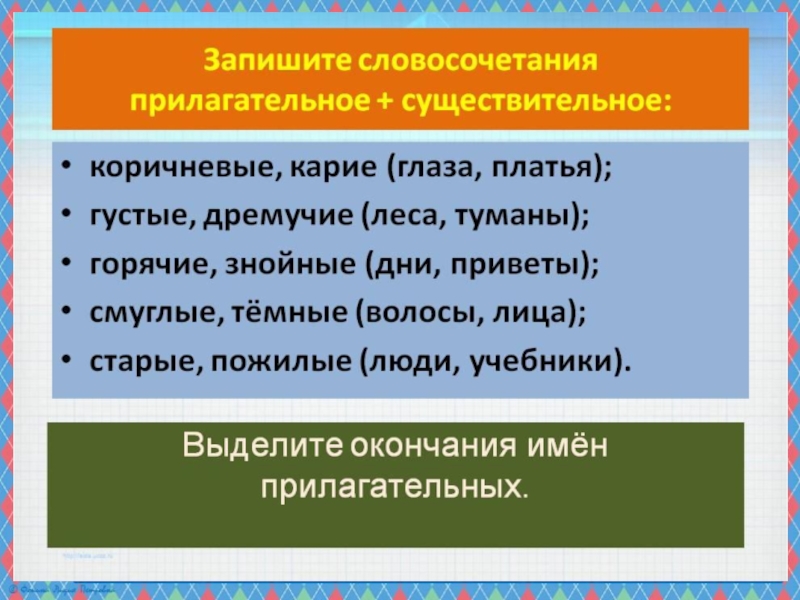 Карточка № 1
прочитайте предложение. применяя свои знания, впишите презентация, доклад