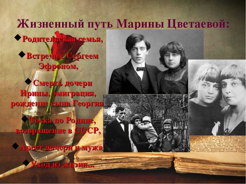 Художественный мир марины цветаевой