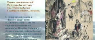 Анализ поэмы цыганы пушкина